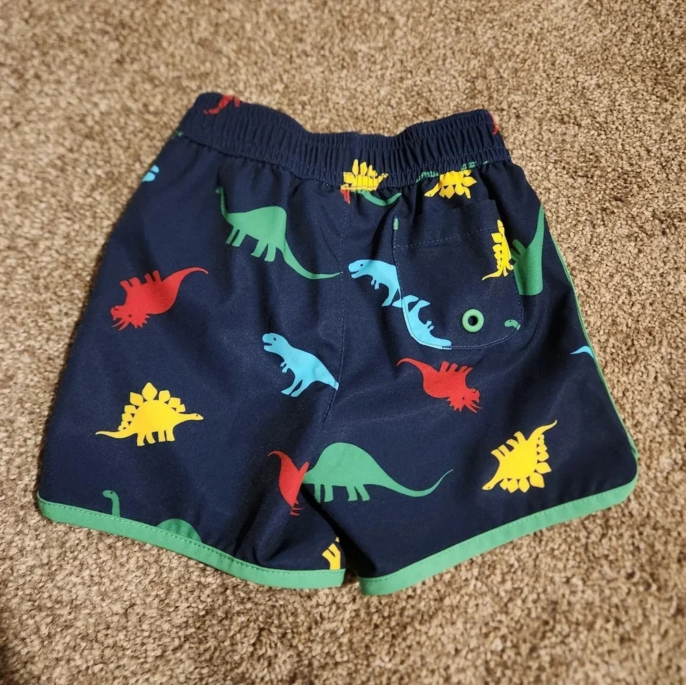 Wonder Nation 6-9 Months Dinosaur Print Swim Trunks - Picture 7 of 8